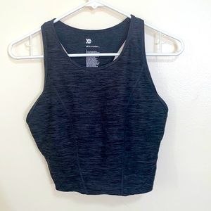 All in motion-cute charcoal sports bra medium sup